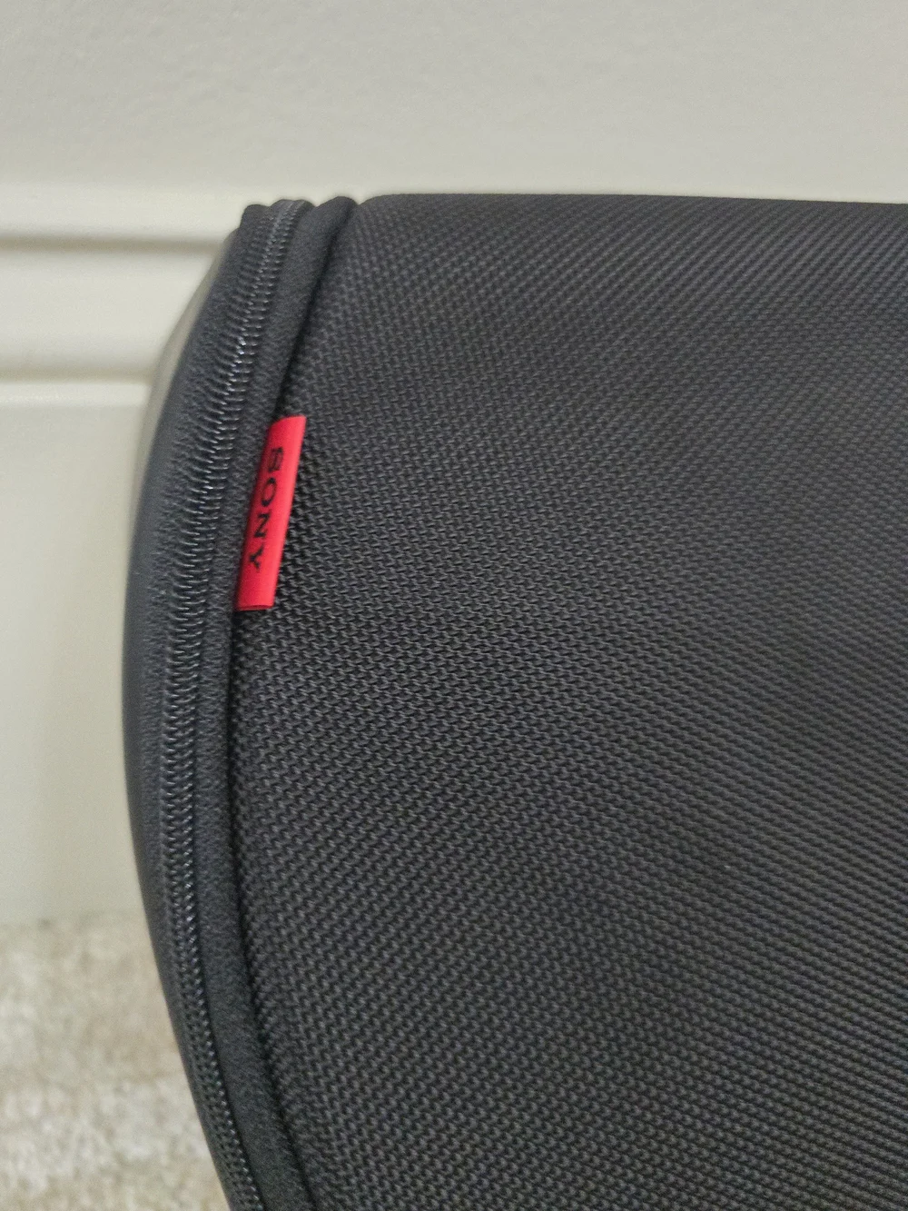 Sony Black Wireless Over-Ear Headphones with Carry Case